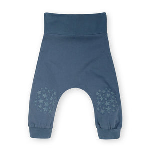 Washed Navy Crawling Harem Pant in 100% Organic Cotton- Available on Amazon.com