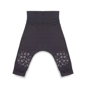 Bamboo Black Harem Style Crawling Pant (Unisex) - Available on Amazon.com