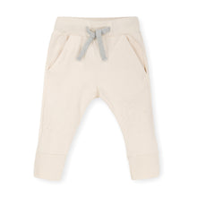Load image into Gallery viewer, Cream Slim Jogger Crawling Pant in 100% Organic Cotton (Unisex)
